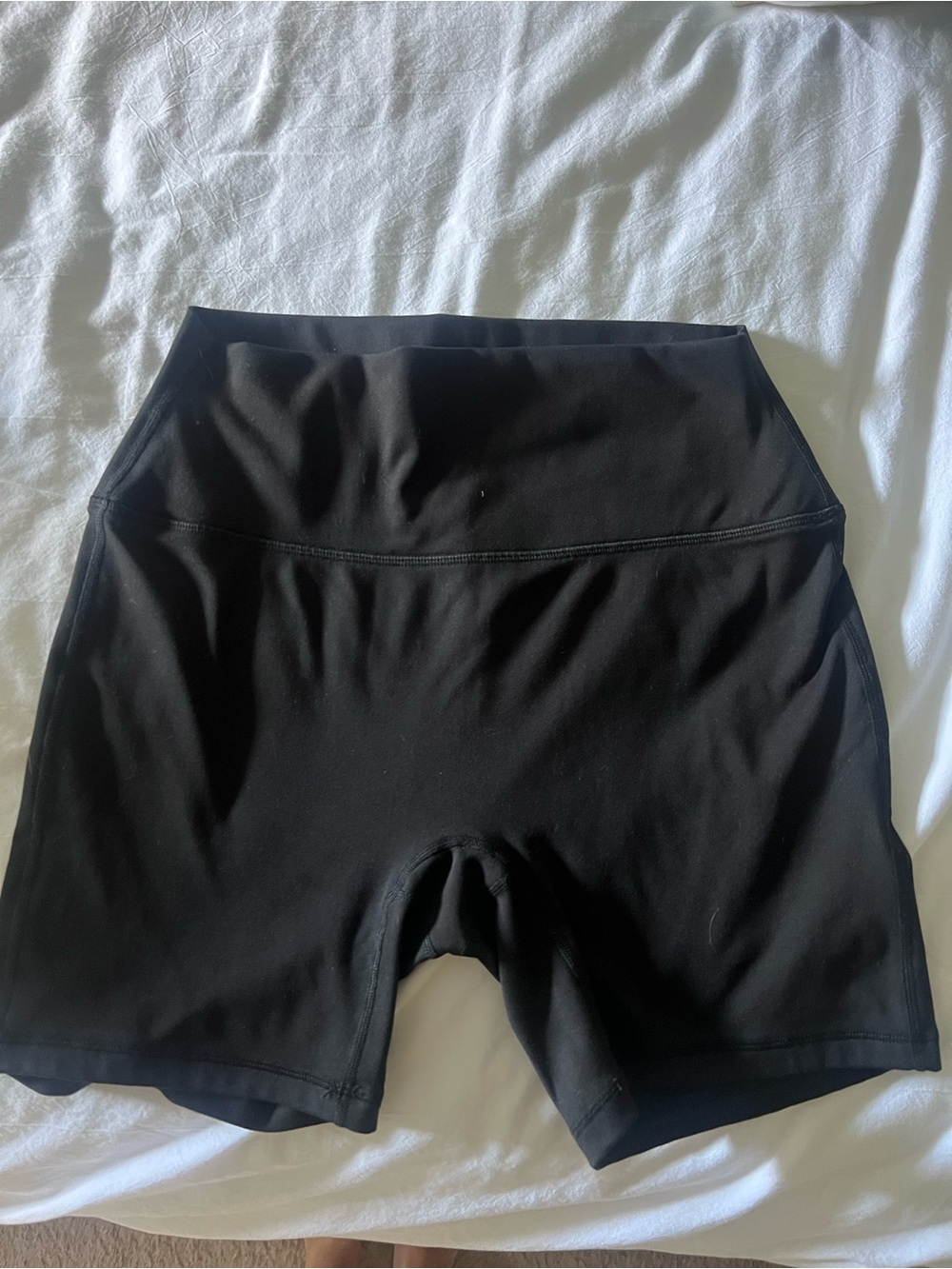 SET Active Black High-Rise Bike Shorts